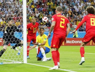 Βελγικό «τρένο»για τον τελικό: 2-1 την «λίγη» Βραζιλία (φωτό, βίντεο)